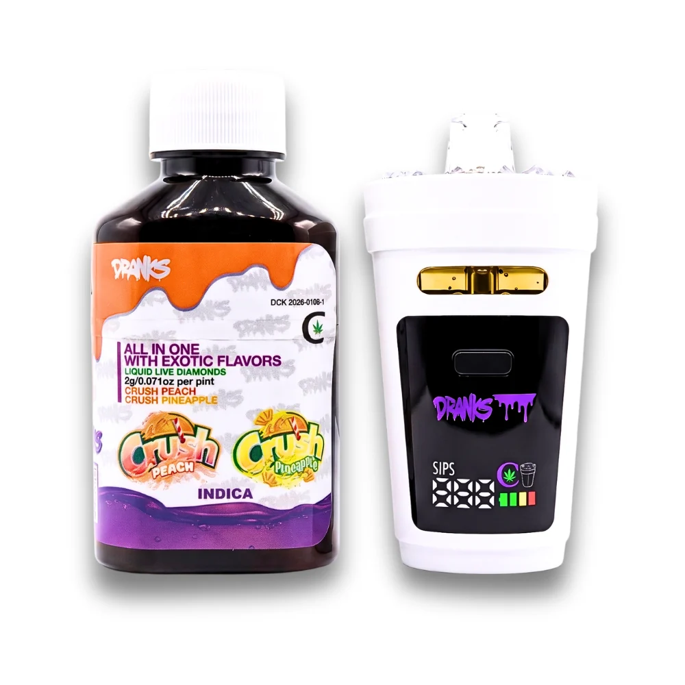 Dranks Crush Peach x Crush Pineapple Disposable Dranks Crush Peach x Crush Pineapple Disposable